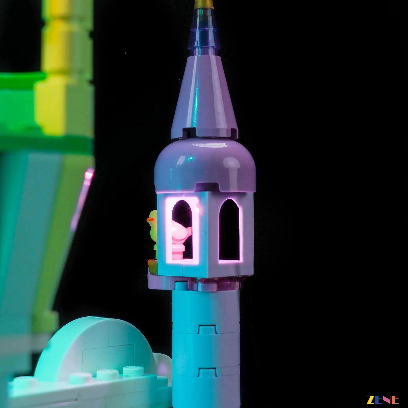 zene bricks Light Kit for Unicorn Castle #31175