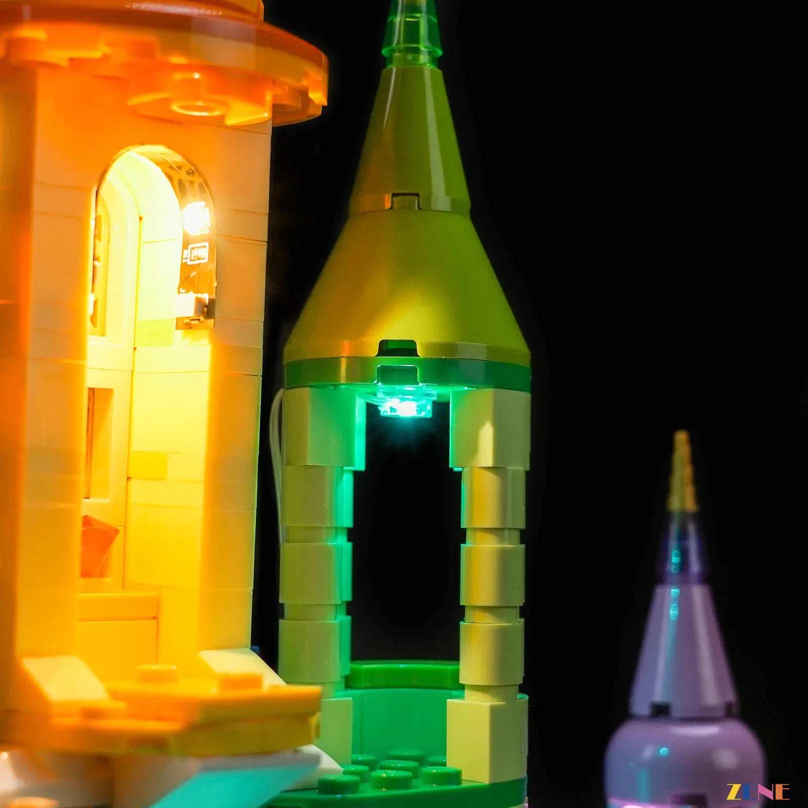 zene bricks Light Kit for Unicorn Castle #31175