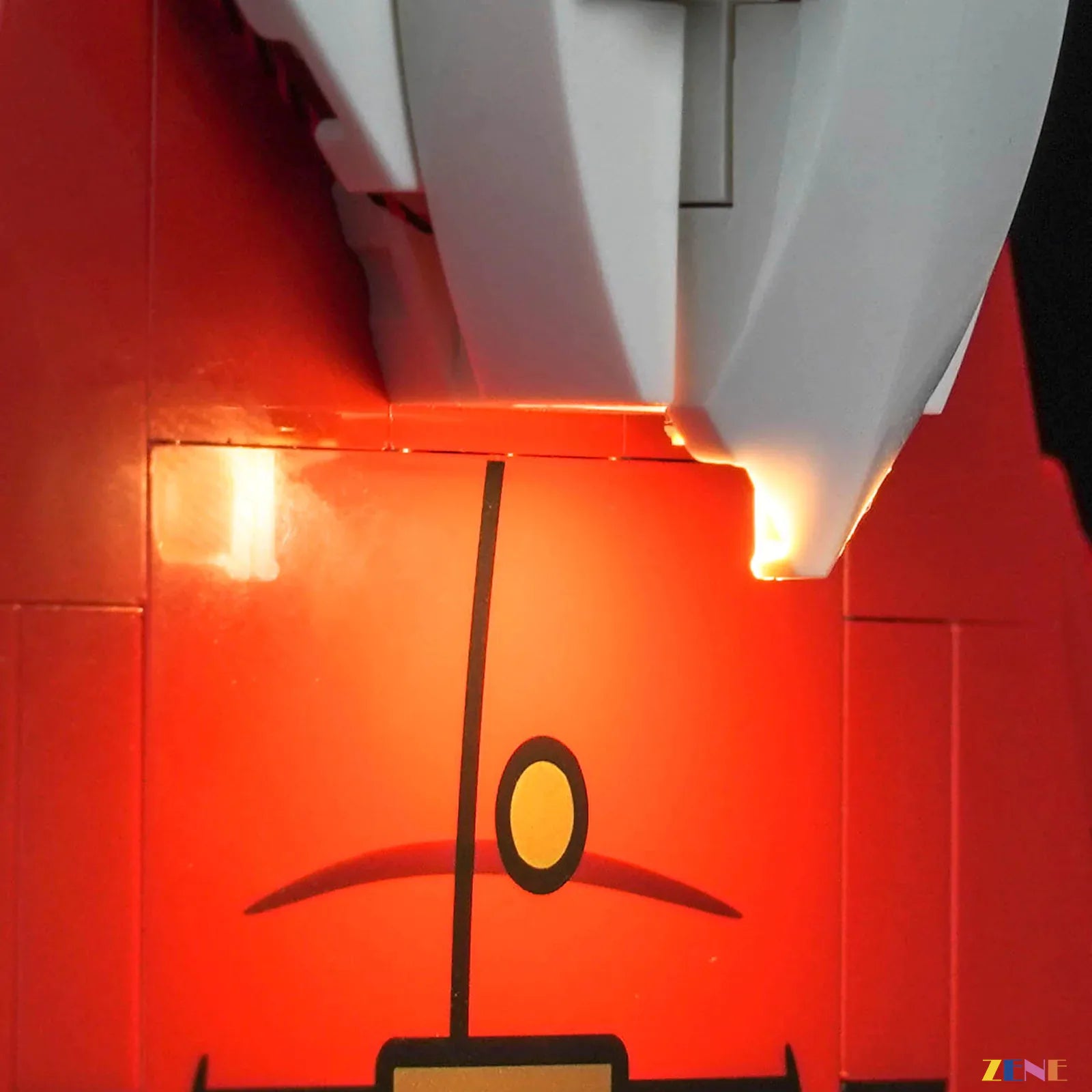 zene bricks LEGO Up-Scaled Santa Minifigure Light Kit for #40820