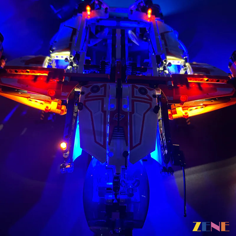 zene bricks Light Kit for LEGO VTOL Heavy Cargo Spaceship LT81 #42181