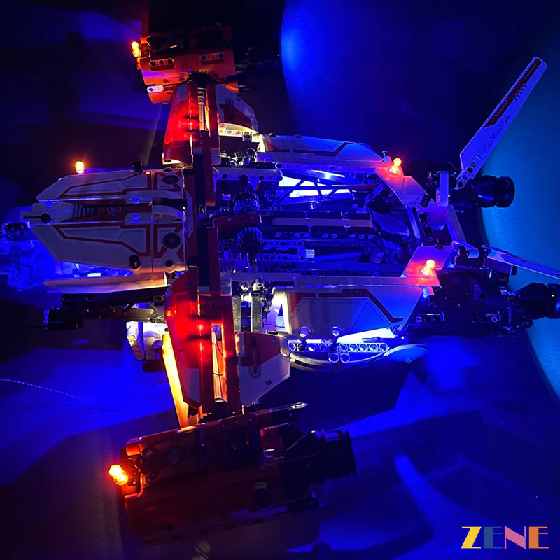 zene bricks Light Kit for LEGO VTOL Heavy Cargo Spaceship LT81 #42181