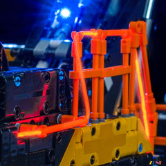 Technic excavator industrial lighting upgrade - ZENE Bricks Light Kit for LEGO® Volvo EC500 Hybrid Excavator #42215