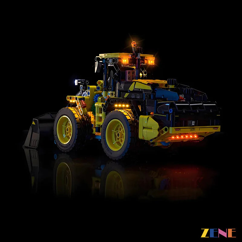 zene bricks Light Kit for Volvo L120 Electric Wheel Loader #42209