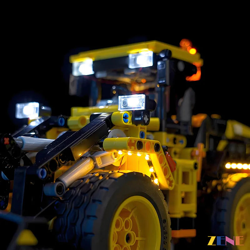 zene bricks Light Kit for Volvo L120 Electric Wheel Loader #42209