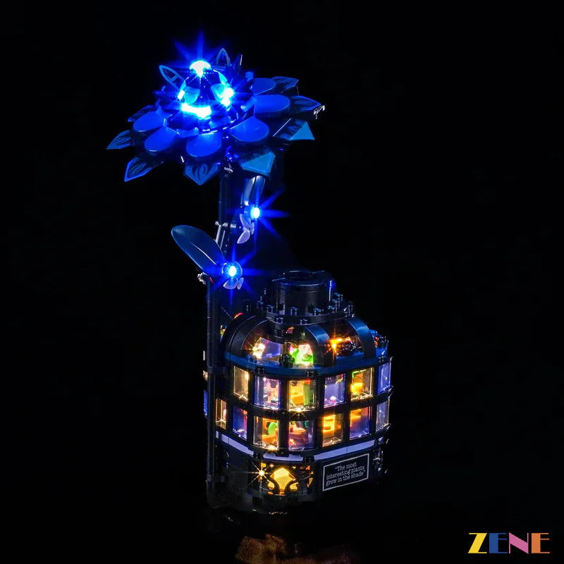 zene bricks Light Kit for Wednesday Black Dahlia Flower #76784