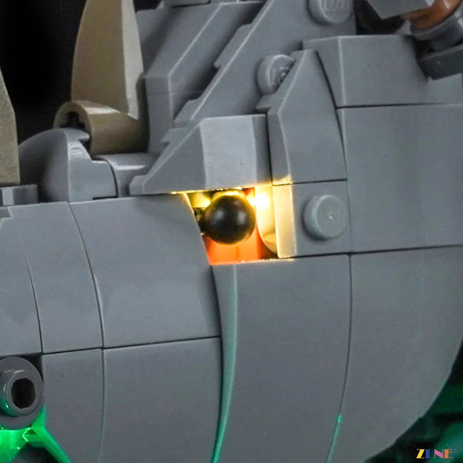 zene bricks LEGO Wild Animals: Majestic Rhino with Birds Light Kit for #31171