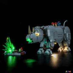 LEGO Wild Animals: Majestic Rhino with Birds Light Kit for #31171