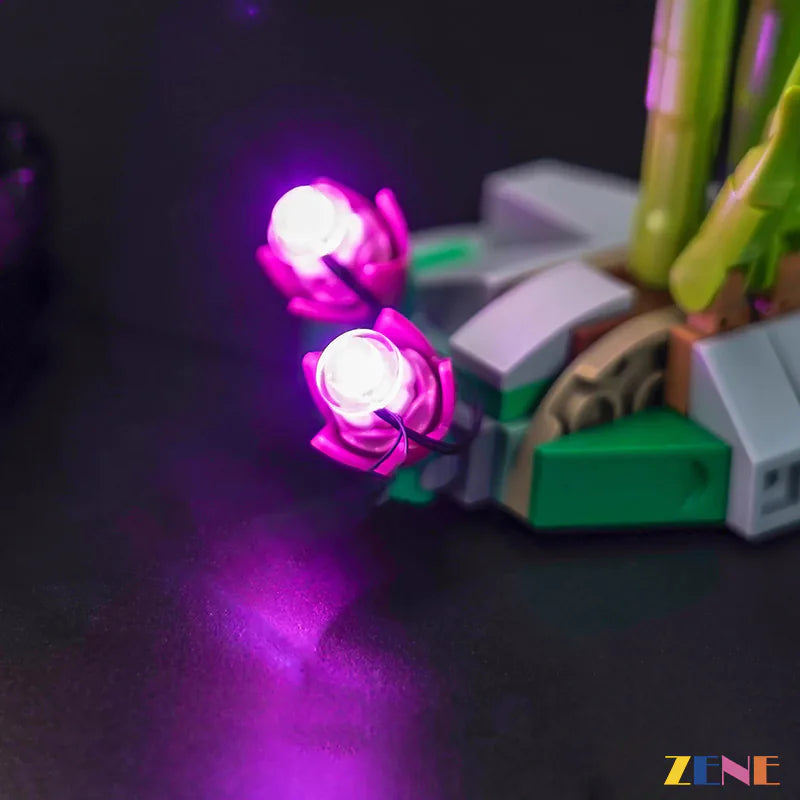 zene bricks Light Kit for LEGO Wild Animals Panda Family 31165