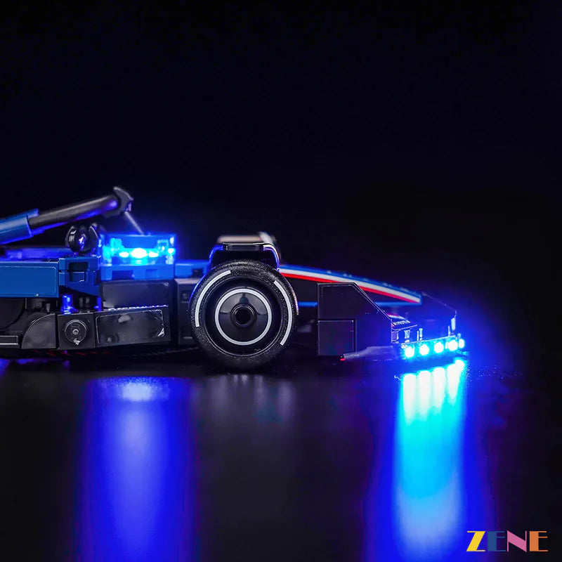 zene bricks Light Kit for LEGO Williams Racing FW46 F1 Race Car #77249