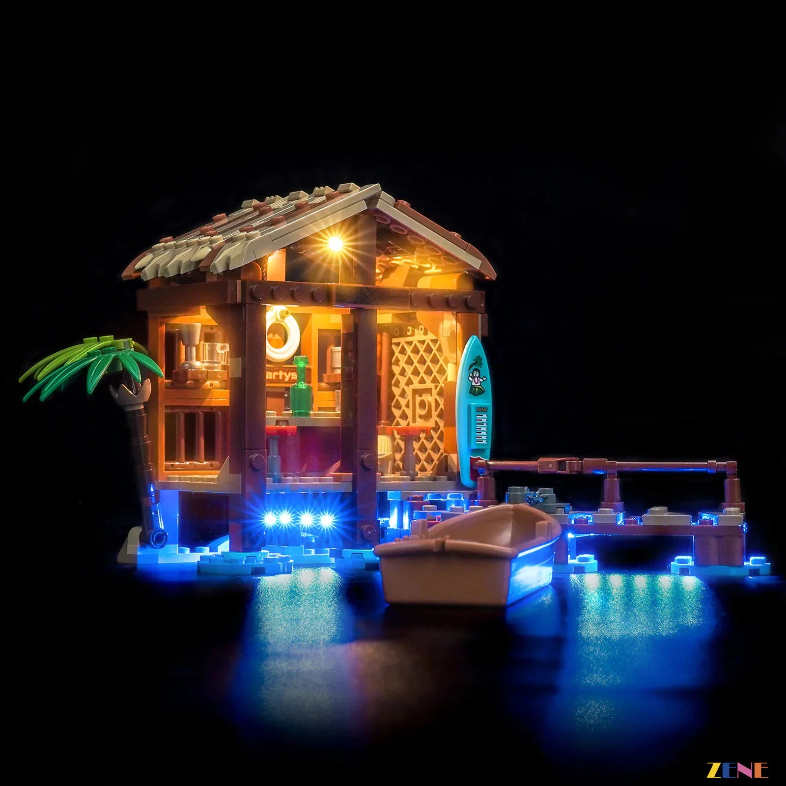 zene bricks LEGO Windmill Village Hut Light Kit for #75636