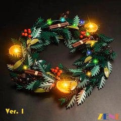 Light Kit for LEGO Wreath #10340 Christmas