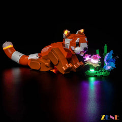 ZENE Bricks Light Kit for LEGO Cute Animals: Red Panda #31394