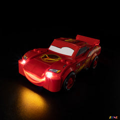 20th anniversary racer night mode - ZENE Bricks Light Kit for LEGO® McQueen Lightning #77255