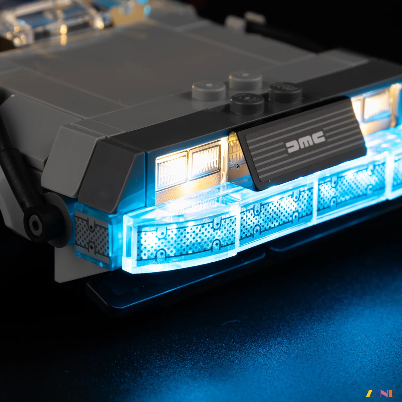 zene bricks Light Kit for Time Machine from Back to the Future #77256 (2026 Release)