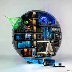 professional galactic display light kit - ZENE Bricks Light Kit for LEGO® Death Star #75419 Ver.2