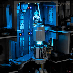 movie display scene illumination effect - ZENE Bricks Light Kit for LEGO® Death Star #75419 Ver.2