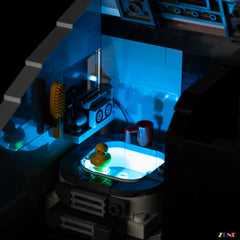 collector shelf sci-fi ambiance - ZENE Bricks Light Kit for LEGO® Death Star #75419 Ver.2