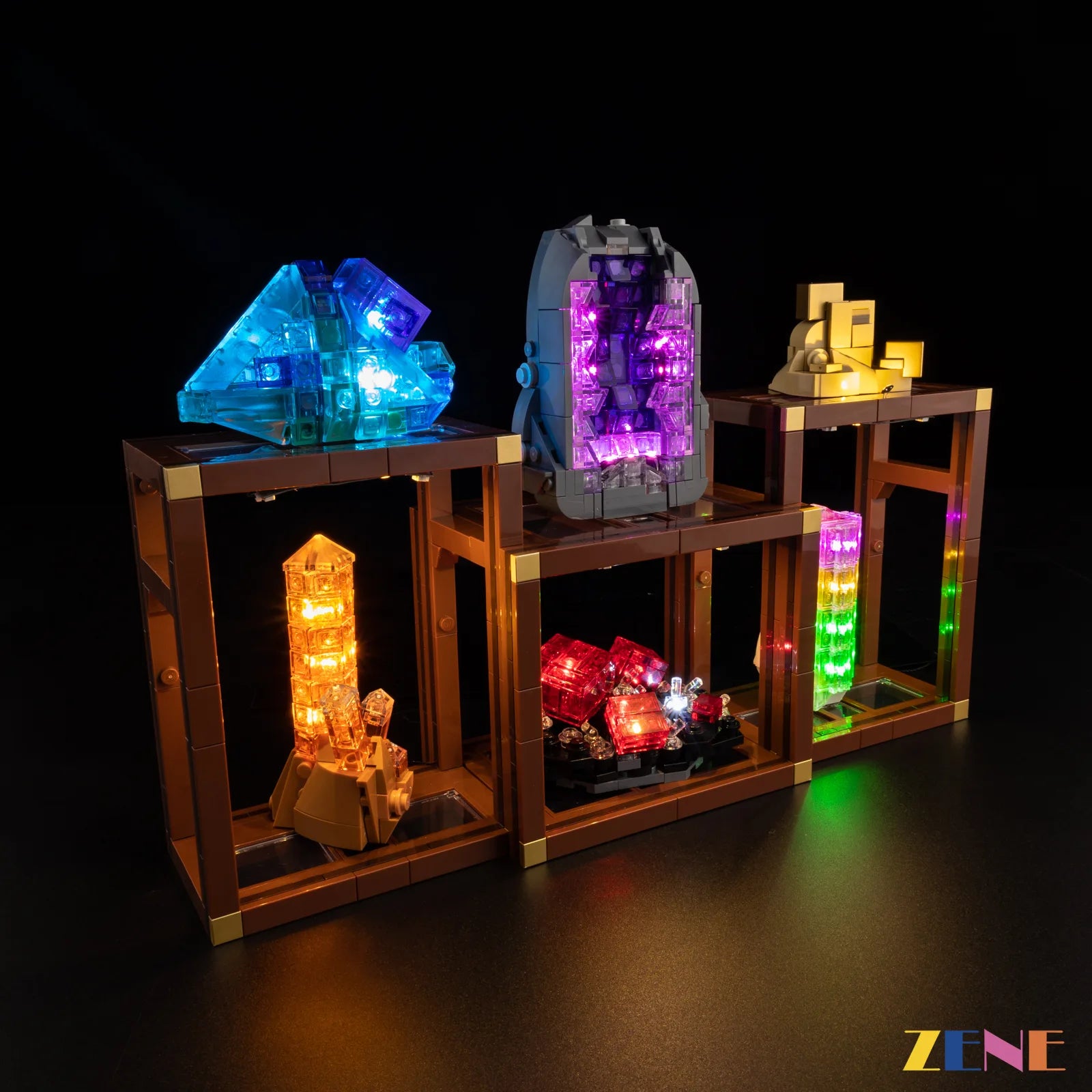 zene bricks Light Kit for Mineral Collection #21362