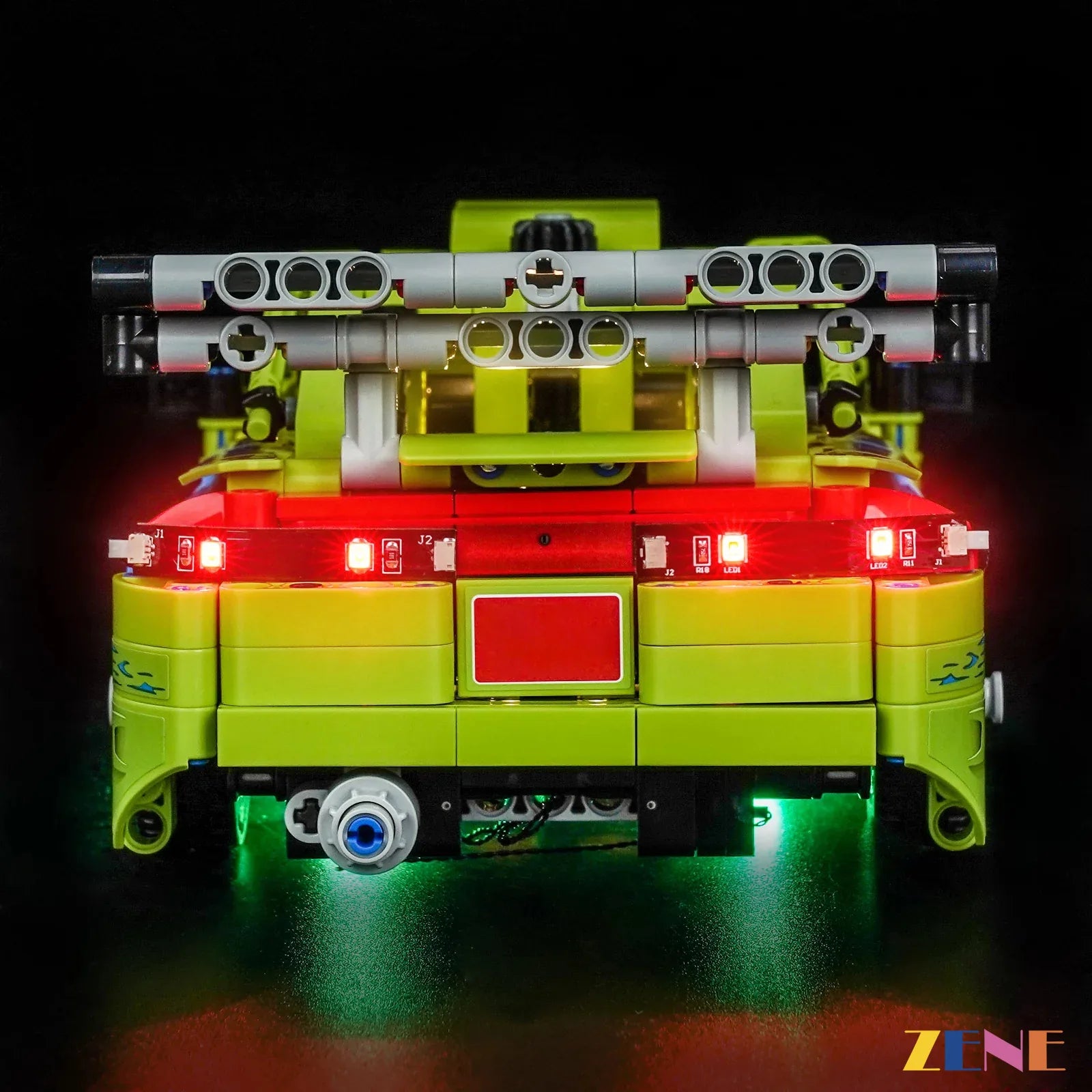 race night display LED upgrade - ZENE Bricks Light Kit for LEGO® Mitsubishi Eclipse Car Fast and Furious #42229