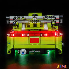 race night display LED upgrade - ZENE Bricks Light Kit for LEGO® Mitsubishi Eclipse Car Fast and Furious #42229