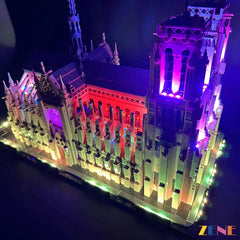 Light Kit for Notre Dame de Paris LEGO #21061 Multi Color