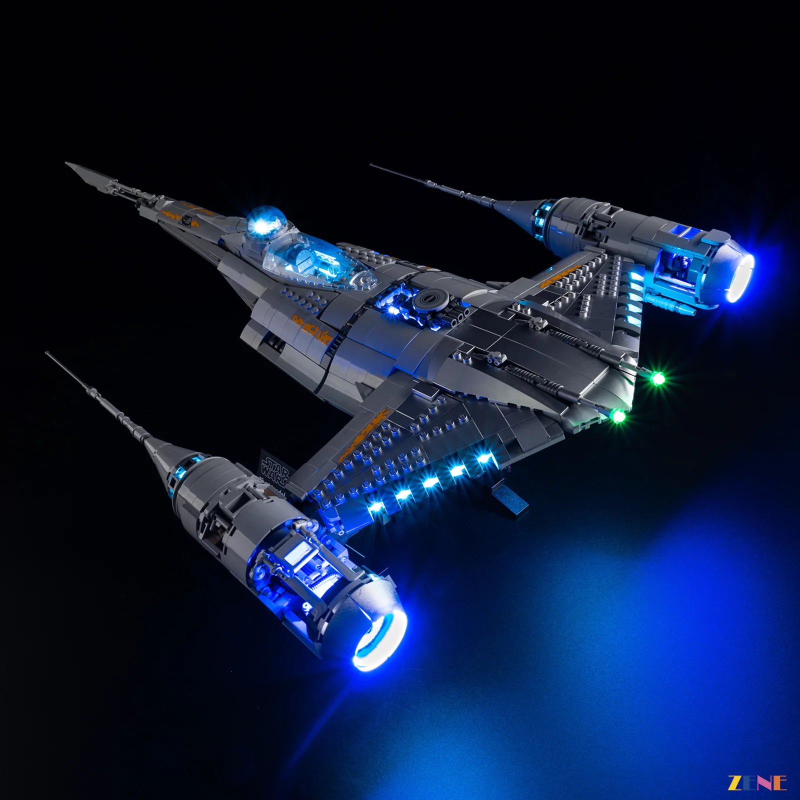 ZENE Bricks Light Kit for The Mandalorian's N-1 Starfighter #75442 (Ve