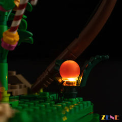 collector chocolate factory shelf glow - ZENE Bricks Light Kit for LEGO® Willy Wonka the Chocolate Factory #21360