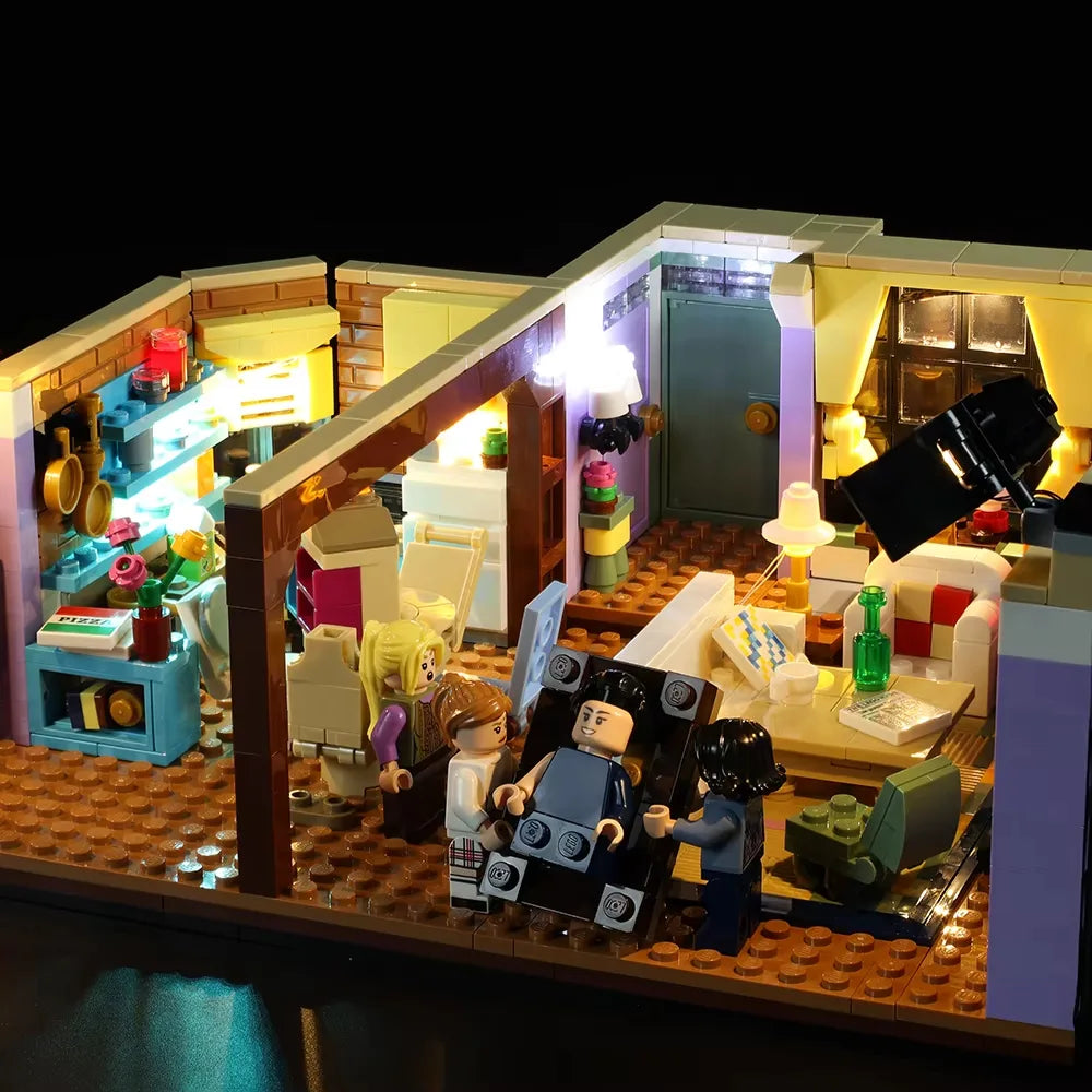 zene bricks Light Kit for The Friends Apartments #10292