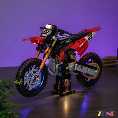 ZENE Bricks Light Kit for LEGO Ducati Desmo450 MX Factory Motorcycle #42238