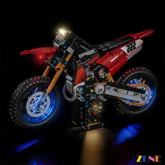 ZENE Bricks Light Kit for LEGO Ducati Desmo450 MX Factory Motorcycle #42238