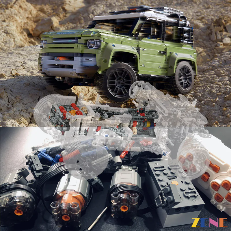Lego land rover remote control new arrivals