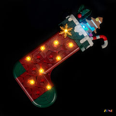 ZENE Bricks Light Kit for LEGO Christmas Stocking #40958