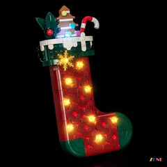 ZENE Bricks Light Kit for LEGO Christmas Stocking #40958