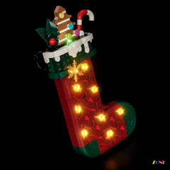 ZENE Bricks Light Kit for LEGO Christmas Stocking #40958