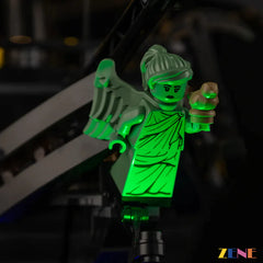 AFOL pirate ship shelf illumination - ZENE Bricks Light Kit for LEGO® Jack Sparrow's Pirate Black Pearl Ship #10365 Ver.3