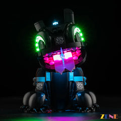 How to Train Your Dragon glow - ZENE Bricks Light Kit for LEGO® Dragon Toothless #10375 Ver2
