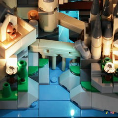 ZENE Bricks Light Kit for LEGO Harry Potter Mini Hogwarts Castle #40975