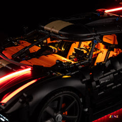 ZENE Bricks Light Kit for LEGO Koenigsegg Sadair's Spear Megacar #42232 (multicolor Ver.)