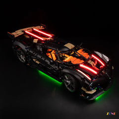 ZENE Bricks Light Kit for LEGO Koenigsegg Sadair's Spear Megacar #42232 (multicolor Ver.)