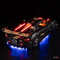 ZENE Bricks Light Kit for LEGO Koenigsegg Sadair's Spear Megacar #42232 (multicolor Ver.)