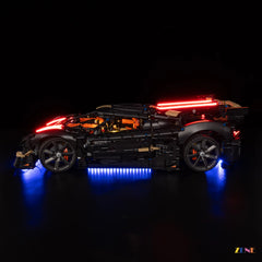 ZENE Bricks Light Kit for LEGO Koenigsegg Sadair's Spear Megacar #42232 (multicolor Ver.)