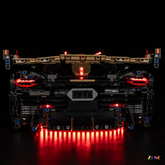 ZENE Bricks Light Kit for LEGO Koenigsegg Sadair's Spear Megacar #42232 (multicolor Ver.)