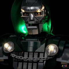 ZENE Bricks Light Kit for LEGO Marvel Doctor Doom Bust #76345