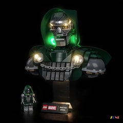 ZENE Bricks Light Kit for LEGO Marvel Doctor Doom Bust #76345