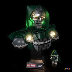ZENE Bricks Light Kit for LEGO Marvel Doctor Doom Bust #76345