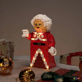 ZENE Bricks Light Kit for LEGO Minifigures Up-Scaled Mrs. Claus Minifigure #40875