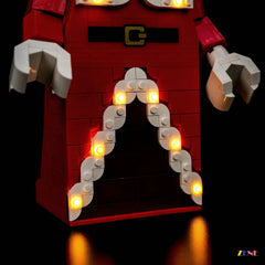 ZENE Bricks Light Kit for LEGO Minifigures Up-Scaled Mrs. Claus Minifigure #40875