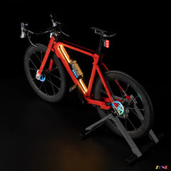 bicycle model front headlight LED effect - ZENE Bricks Light Kit for LEGO® Road Bike #11380