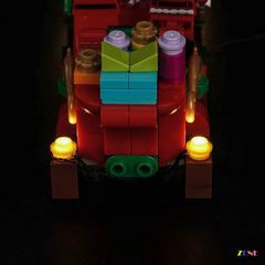 ZENE Bricks Light Kit for LEGO Santa's Holiday Sleigh Adventure #40866