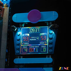 basketball scoreboard rim and banner arena glow - ZENE Bricks Light Kit for LEGO® Nike Slam Dunk #43010